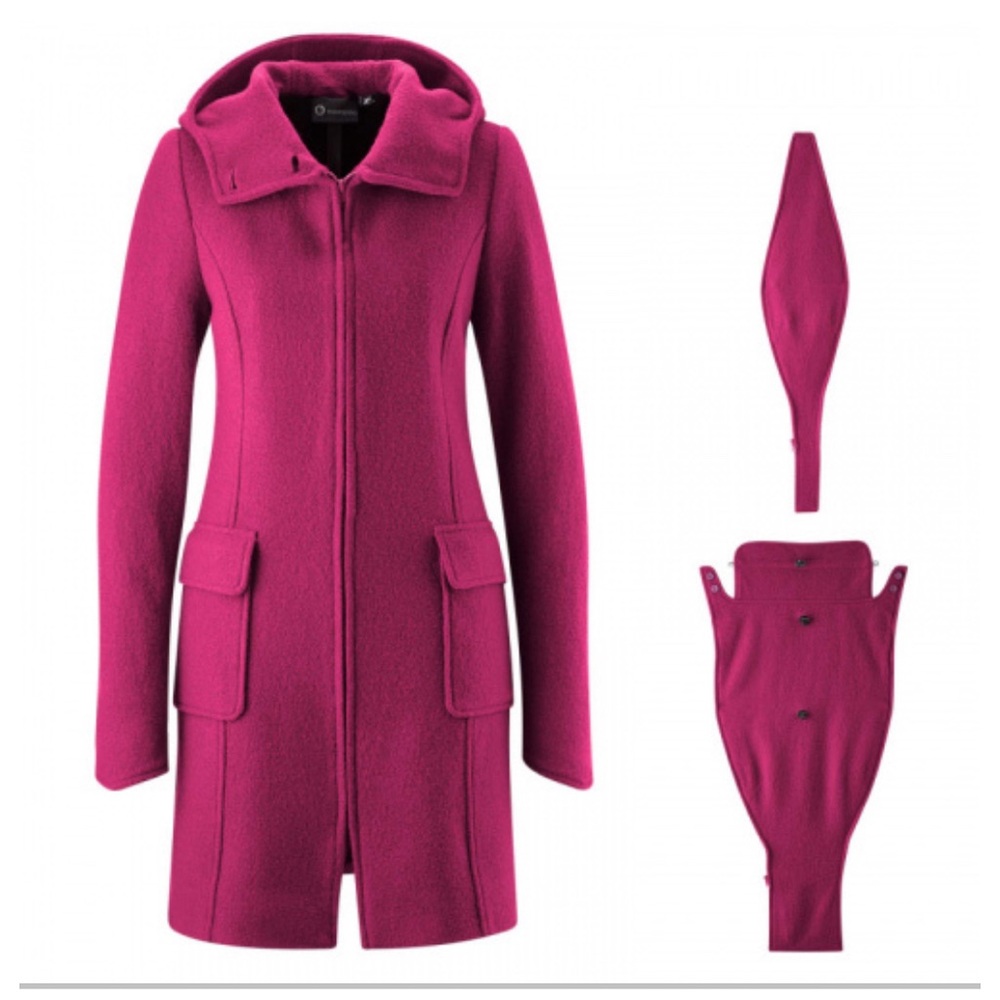 NWOT Mamalila Wool Babywearing Coat size S